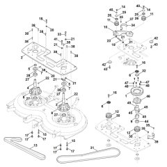 Blade Drive for Stihl Mower