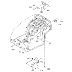 Rear Cover Assembly for RT56-SC2