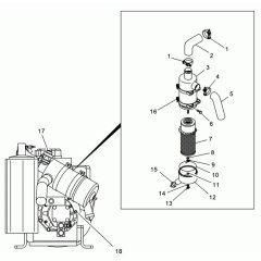 Air Cleaner for Wacker RT560