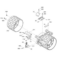 Rear Drum Assembly for RT82-SC