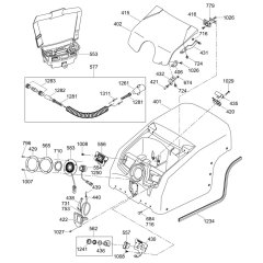 Rear Control Assembly for RT82-SC