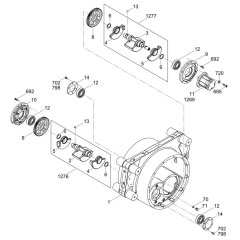 Exciter Assembly for Wacker RT82-SC2