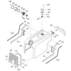 Front Cover for Wacker RTK82-SC3