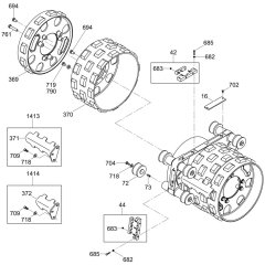 Front Drum Assembly