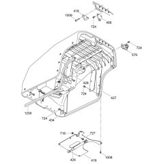 Rear Cover Assembly for RTx-SC2