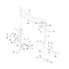 Handle Assembly for Husqvarna