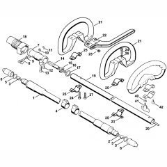 Shaft & Loop Handle for Stihl FR106