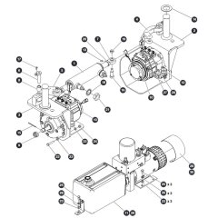 Drive and Steer Group for Skyjack SJ12 E Vertical Mast