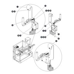 Light Duty Pipe Rack for Skyjack SJ12 E Vertical Mast