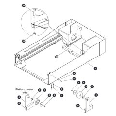 Lower Platform for Skyjack SJ12 E Vertical Mast