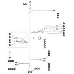 Main Harness ZAPI A for Skyjack SJ12 E Vertical Mast
