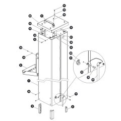 Mast 1 for Skyjack SJ12 E Vertical Mast