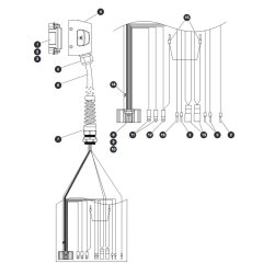 Platform Control Cable for Skyjack SJ12 E Vertical Mast