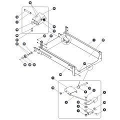 Upper Platform for Skyjack SJ12 E Vertical Mast