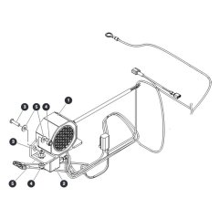 White Noise Alarm for Skyjack SJ12 E Vertical Mast
