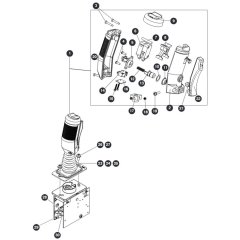 Joystick for Skyjack SJ16 Access Platforms