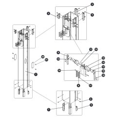 Mast 2 for Skyjack SJ16 Access Platforms