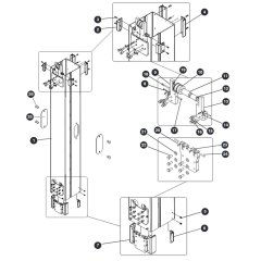 Mast 3 for Skyjack SJ16 Access Platforms