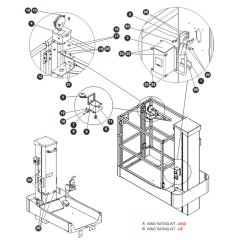 Wind Rating Kit for Skyjack SJ16 Access Platforms