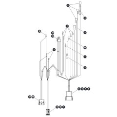 Base Control Harness ZAPI A for Skyjack SJ16 E Vertical Mast