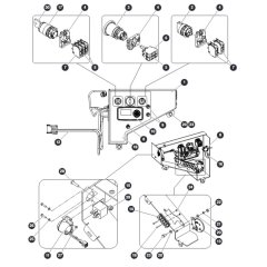 Base Control for Skyjack SJ16 E Vertical Mast