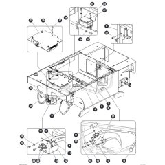 Base Electrical for Skyjack SJ16 E Vertical Mast