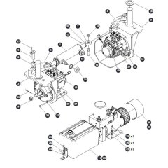Drive and Steer Group for Skyjack SJ16 E Vertical Mast