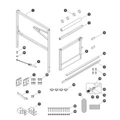 Half Gate Kit for Skyjack SJ16 E Vertical Mast