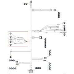 Main Harness ZAPI A for Skyjack SJ16 E Vertical Mast