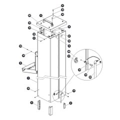 Mast 1 for Skyjack SJ16 E Vertical Mast
