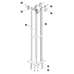 Mast 5 for Skyjack SJ16 E Vertical Mast