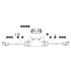 Mast Control Cable for Skyjack SJ16 E Vertical Mast