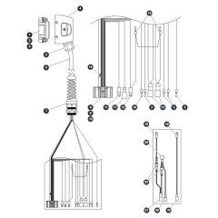 Platform Control Cable - SGLE for Skyjack SJ16 E Vertical Mast