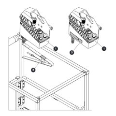 Platform Control  Labels for Skyjack SJ16 E Vertical Mast