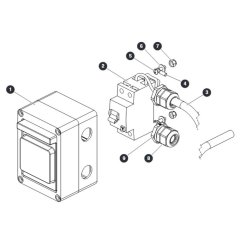 RCD Box (CE Only) for Skyjack SJ16 E Vertical Mast