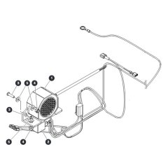 White Noise Alarm for Skyjack SJ16 E Vertical Mast