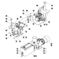 Drive and Steer Group for Skyjack SJ20 E Vertical Mast