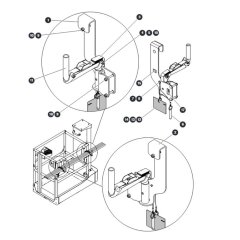 Light Duty Pipe Rack for Skyjack SJ20 E Vertical Mast