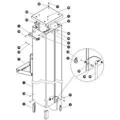 Mast 1 for Skyjack SJ20 E Vertical Mast