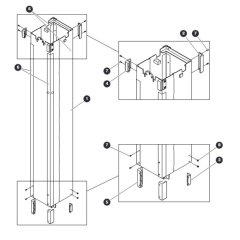 Mast 2 for Skyjack SJ20 E Vertical Mast