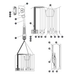 Platform Control Cable - SGLE for Skyjack SJ20 E Vertical Mast