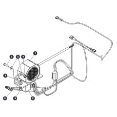 White Noise Alarm for Skyjack SJ20 E Vertical Mast
