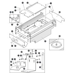 Chassis for Skyjack SJ3013 Micro DC Scissor Lift