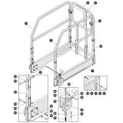 Extension Deck for Skyjack SJ3013 Micro DC Scissor Lift