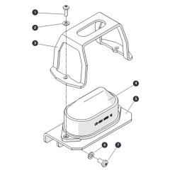 Flashing Light for Skyjack SJ3013 Micro DC Scissor Lift