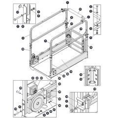 Main Platform for Skyjack SJ3013 Micro DC Scissor Lift