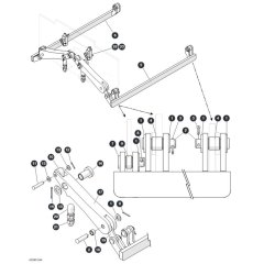 Pothole Protection for Skyjack SJ3013 Micro DC Scissor Lift