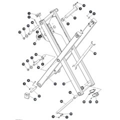 Scissor Level 1 for Skyjack SJ3013 Micro DC Scissor Lift