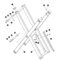 Scissor Level 2 for Skyjack SJ3013 Micro DC Scissor Lift