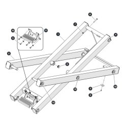 2nd Level for Skyjack SJ3213 Micro DC Scissor Lift